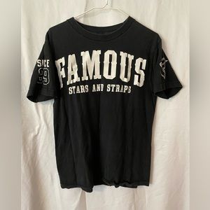 famous stars & straps t shirt